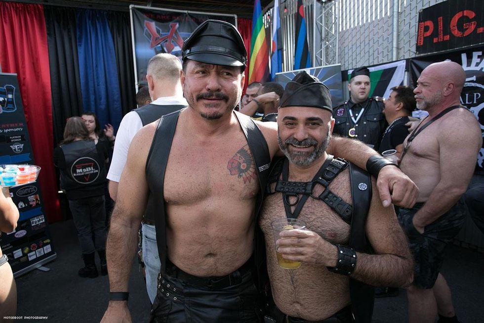 Motroboot: L.A. Leather Pride Kickoff. Link to more photos below.
