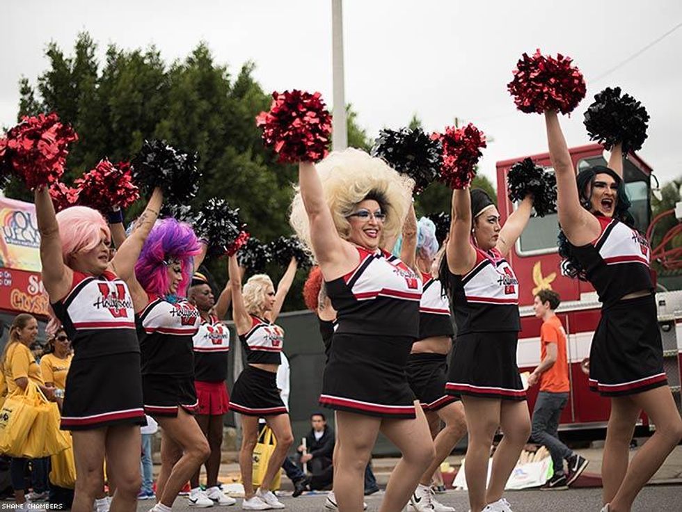 Moved by the spirit in West Hollywood, Calif.