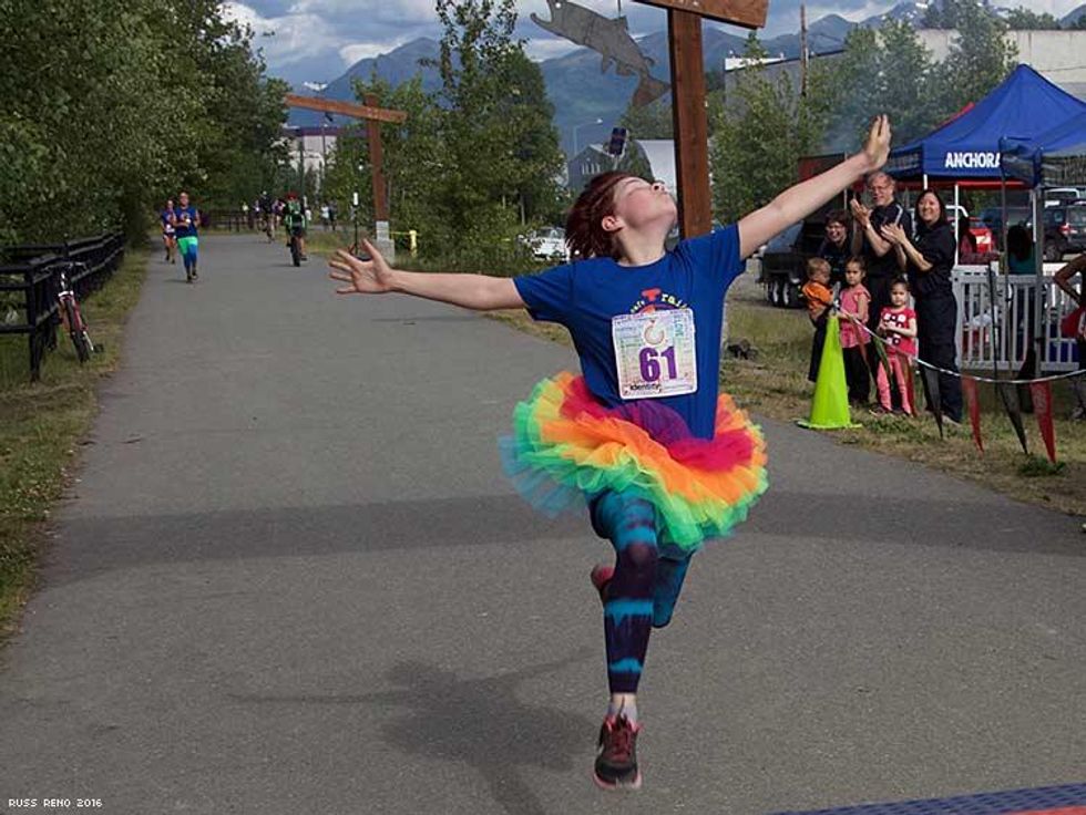 Moved by victory in Alaska