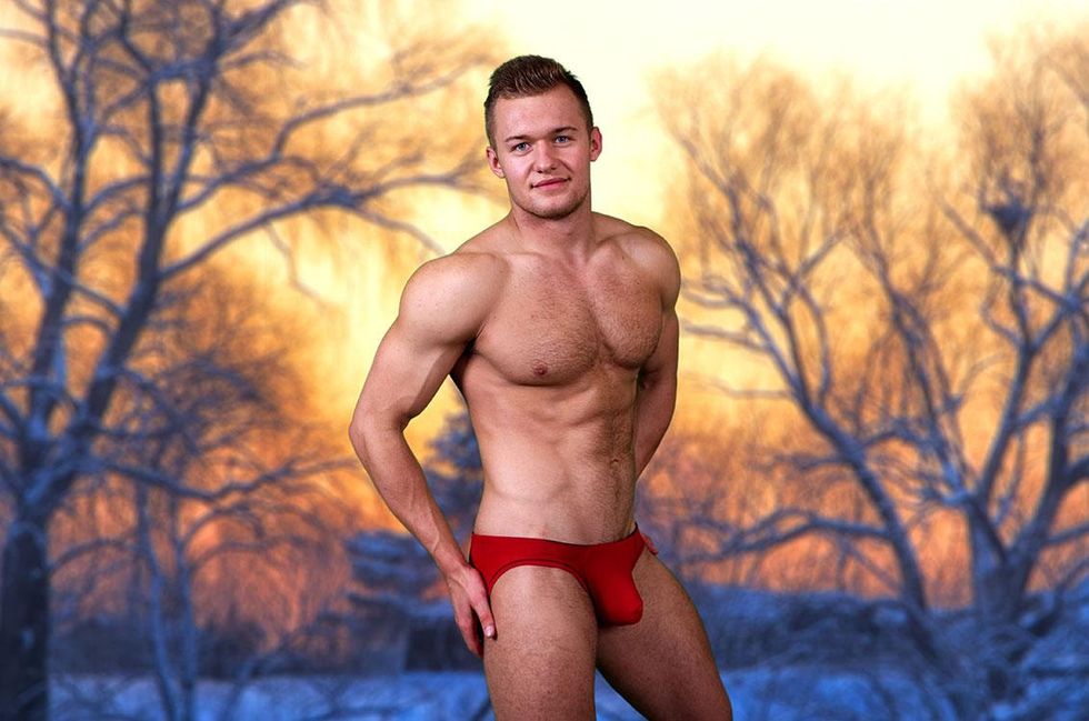 Mr. Russia, Ilya. Photo: David Wong