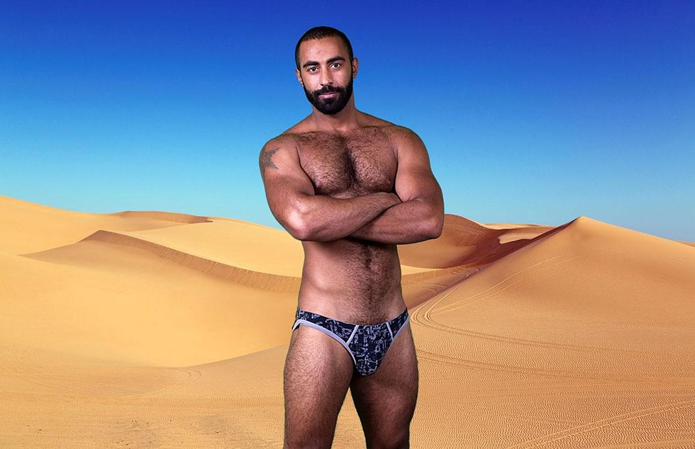 Mr. Saudi Arabia, Mahdi. Photo: David Wong