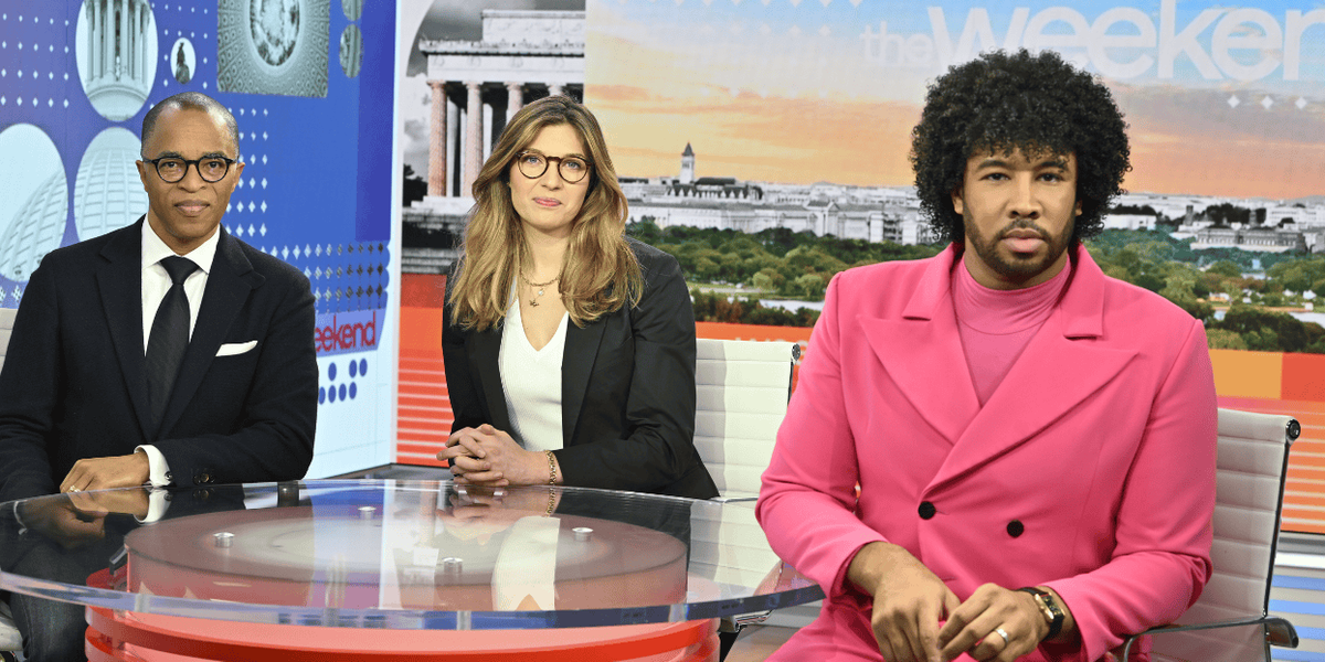 From NBC's peacock carpet to MS NOW: 'The Weekend' hosts step into a new era in cable television