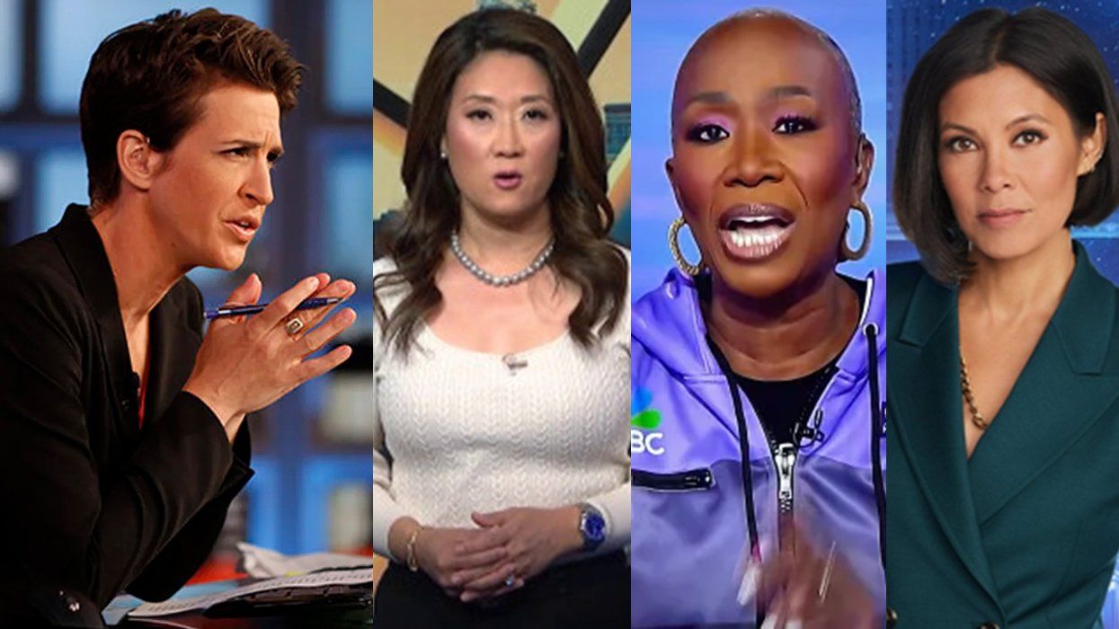 MSNBC anchors rachel maddow Katie Phang Joy Reid Alex Wagner