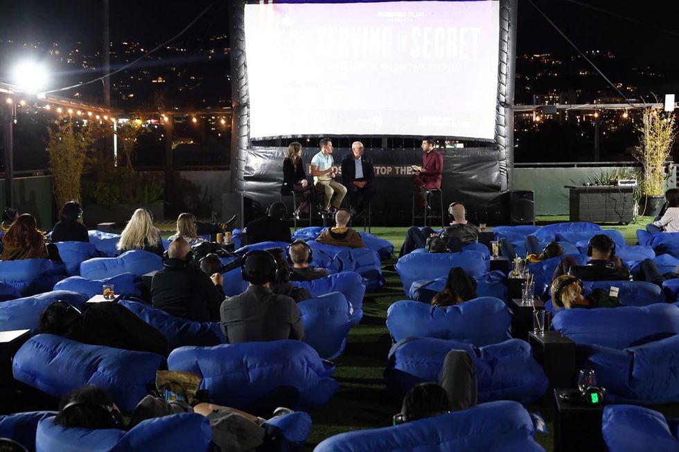 MSNBC Films Presents "Serving In Secret" VIP Screening With GLAAD And The Advocate