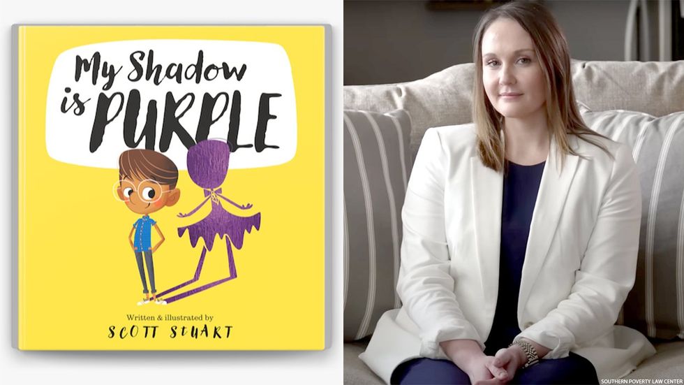 My Shadow is Purple and teacher Katie Rinderle