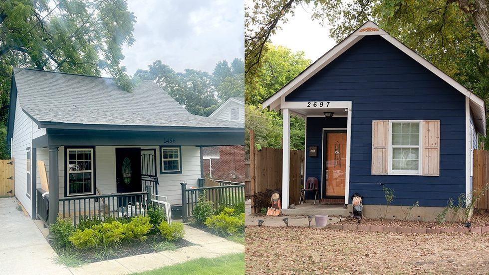 My Sistahs House Memphis Tennessee Kayla Gore completed tiny houses