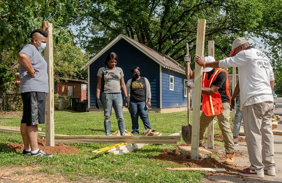My Sistahs House Memphis Tennessee Kayla Gore construction team