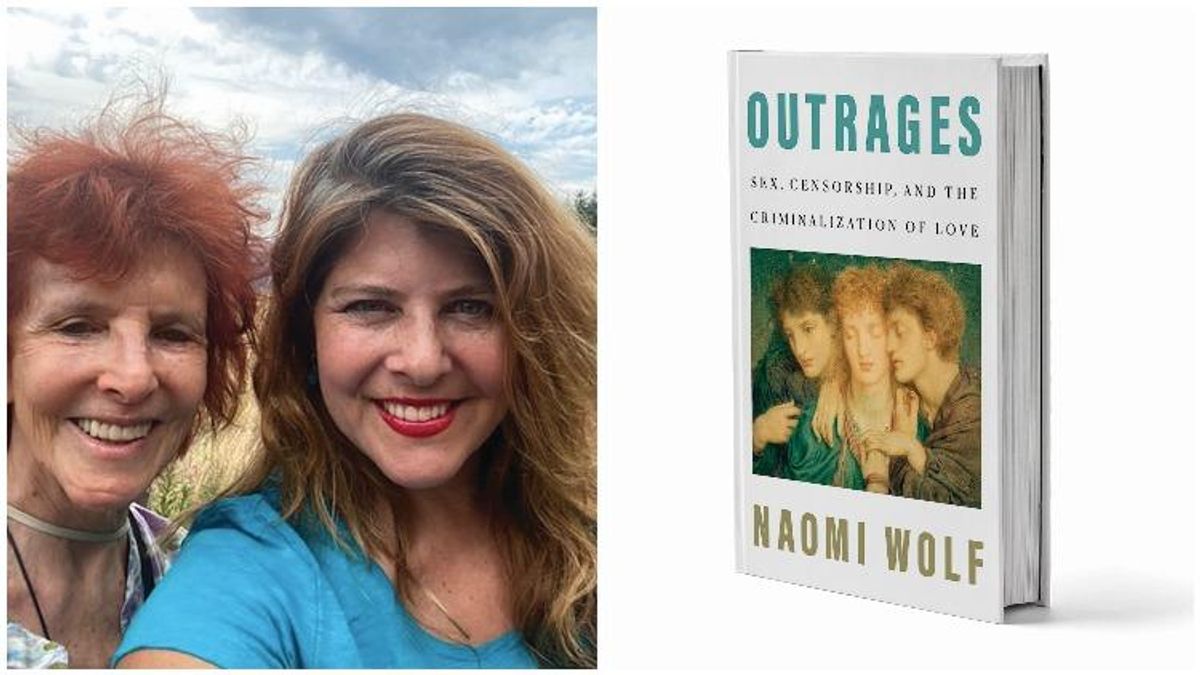 Naomi Wolf talks to The Advocate's Jacob Anderson-Minshall about her new book, 'Outrages, Sex, Censorship, and the Criminalization of Love.'