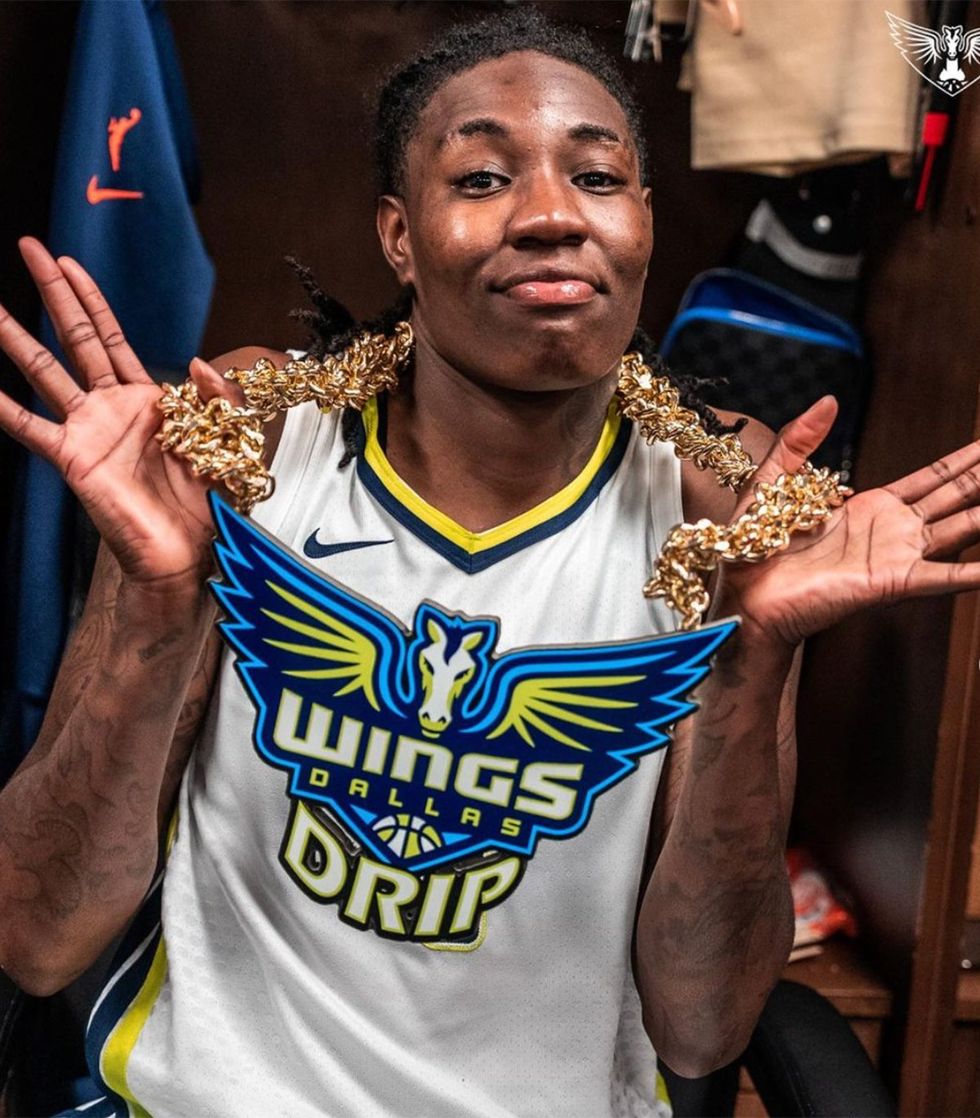 Natasha Howard Dallas Wings photo gallery queer women 2024 WNBA womens professional basketball league