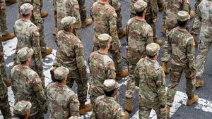 Trans National Guard member sues Trump admin over bathroom ban