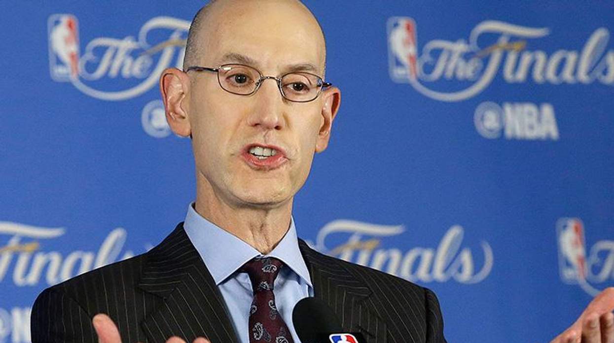NBA commissioner Adam Silver