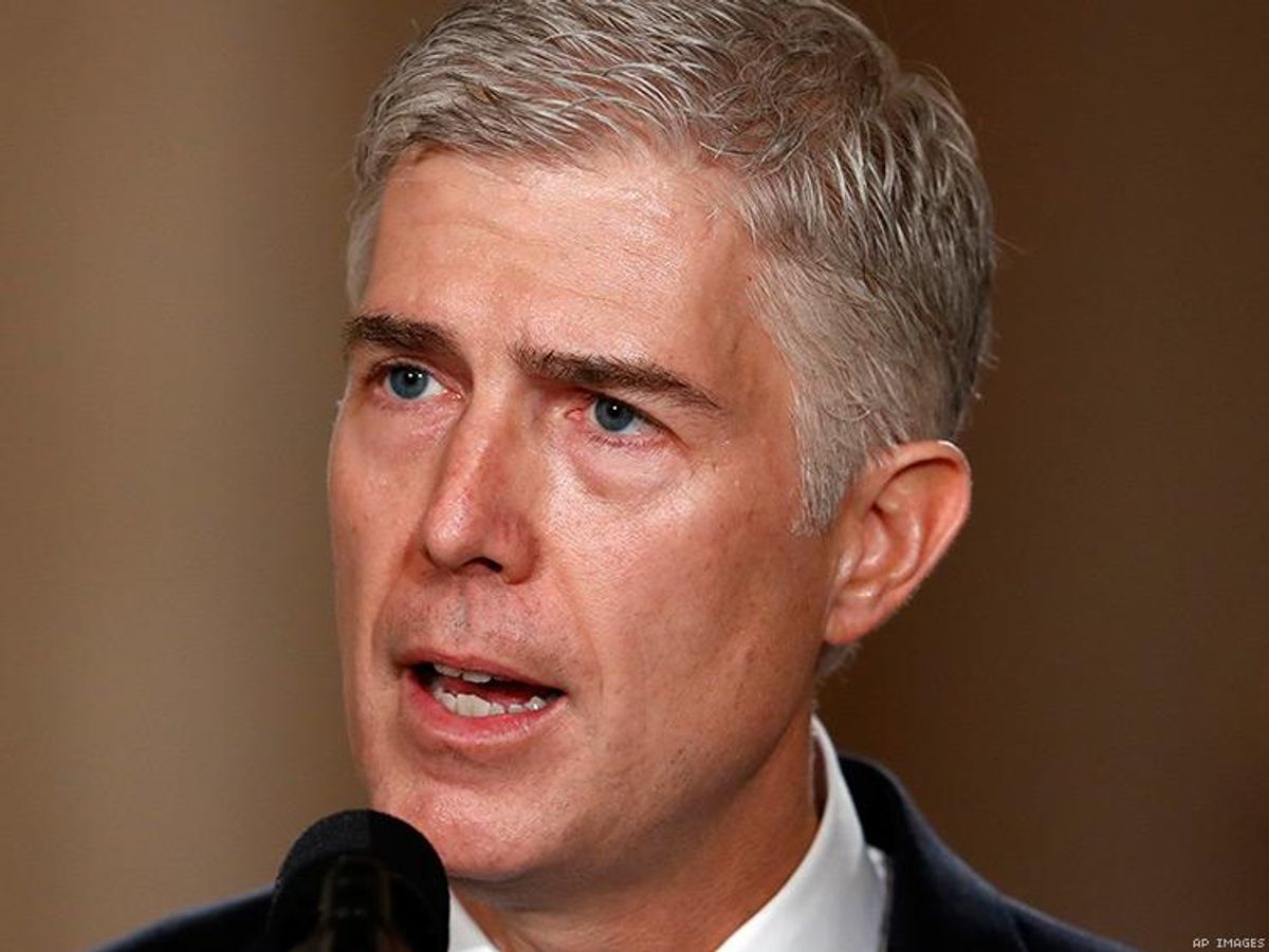 Neil Gorsuch's Gay 'Friends' Won't Save Us on the Supreme Court