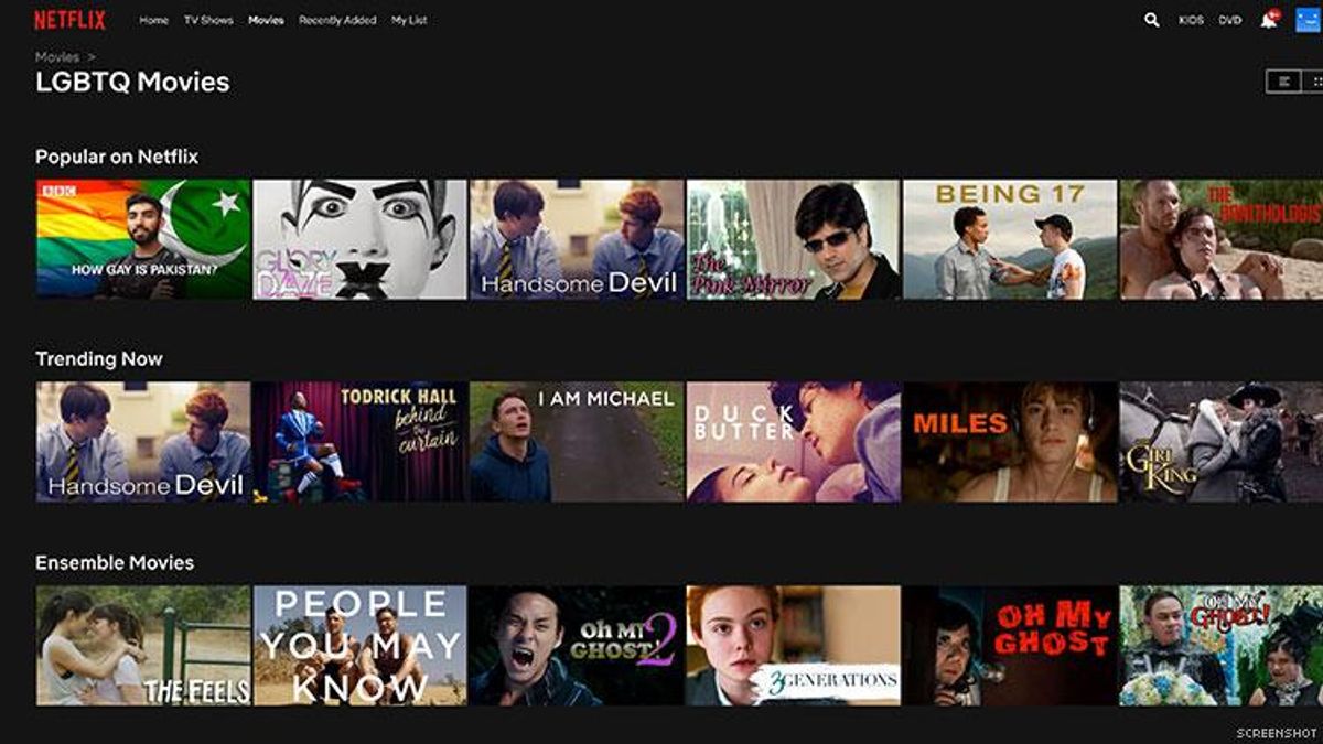 Netflix Under Fire For Mostly Only Gay Male LGBTQ Film Slate