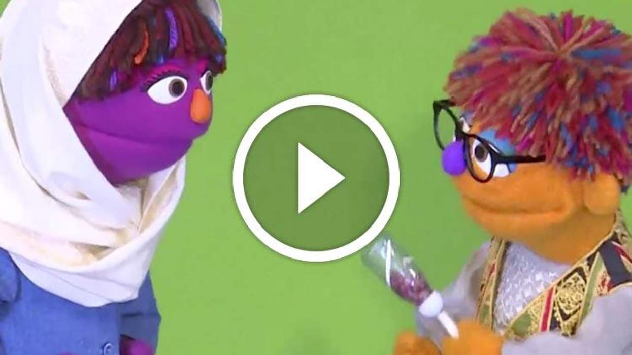 New Afghan Sesame Street Character Teaches Boys to Love Their Sisters and Learning