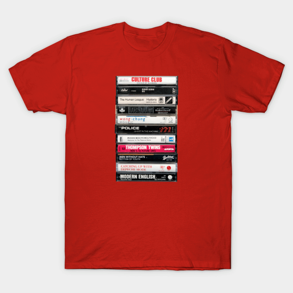New Wave Cassette Tapes T-Shirt