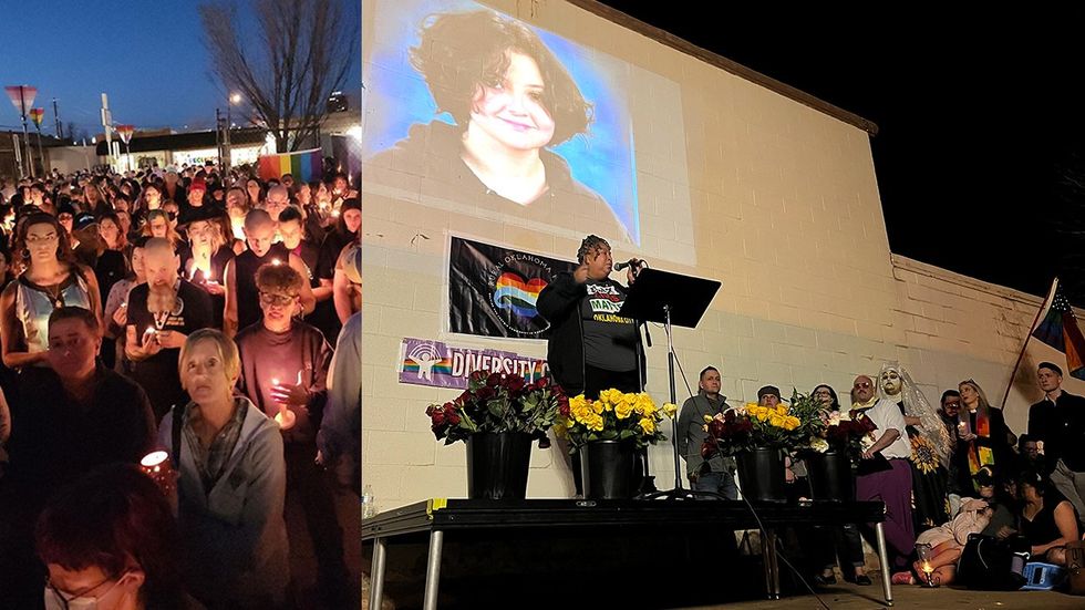 Nex Benedict candlelight vigil organized rural oklahoma pride