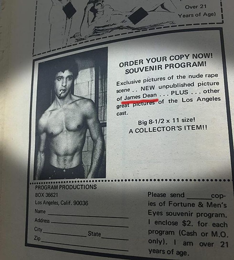 Nixon-era James Dean (???) and rape. Oy. September 1969