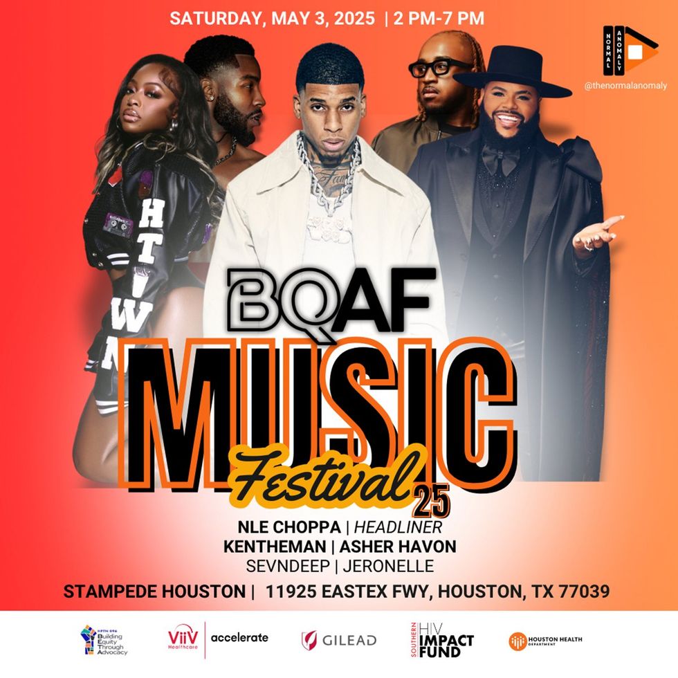 Normal Anomaly Initiative music festival flier