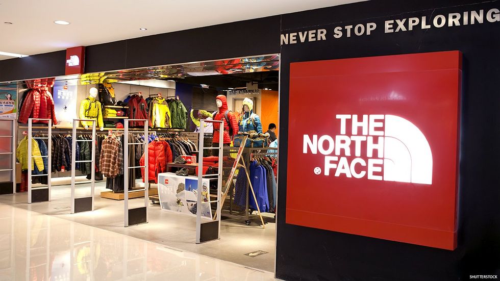 North Face store