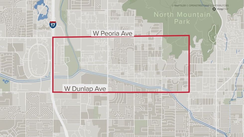 North Side 15th Ave Gang Phoenix neighborhood map