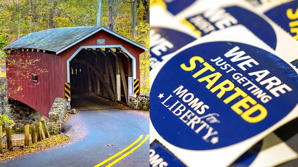 Northumberland County Central Pennsylvania Covered Bridge Moms For Liberty Stickers Quote We Are Just Getting Started