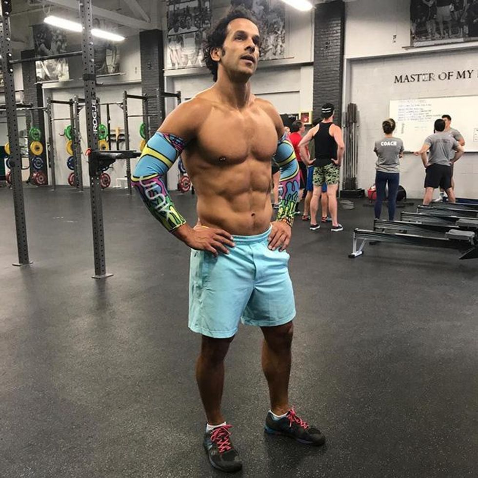 Nuno Costa, competitive CrossFit athlete, and the only out gay man to qualify for the CrossFit Games.