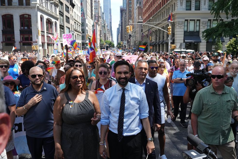 NYC LGBTQIA Pride Parade Protest 2025