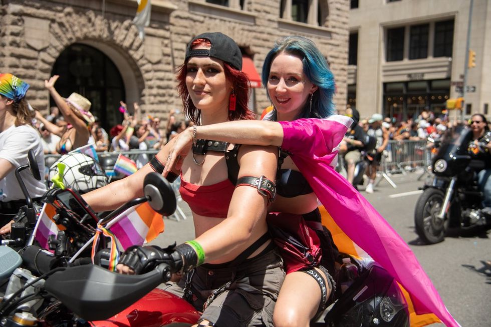 NYC LGBTQIA Pride Parade Protest 2025