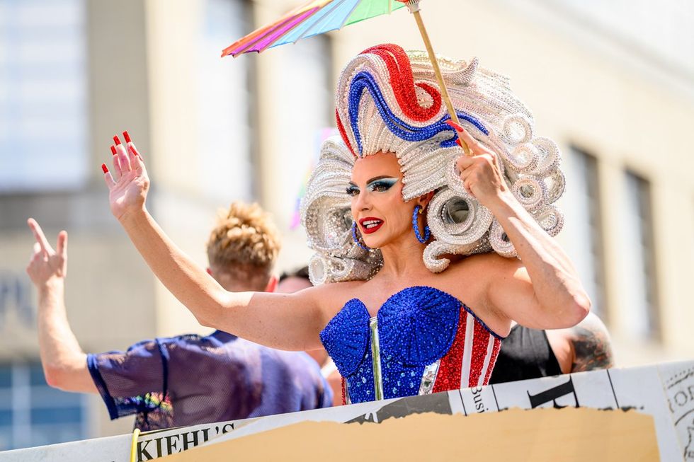 NYC LGBTQIA Pride Parade Protest 2025