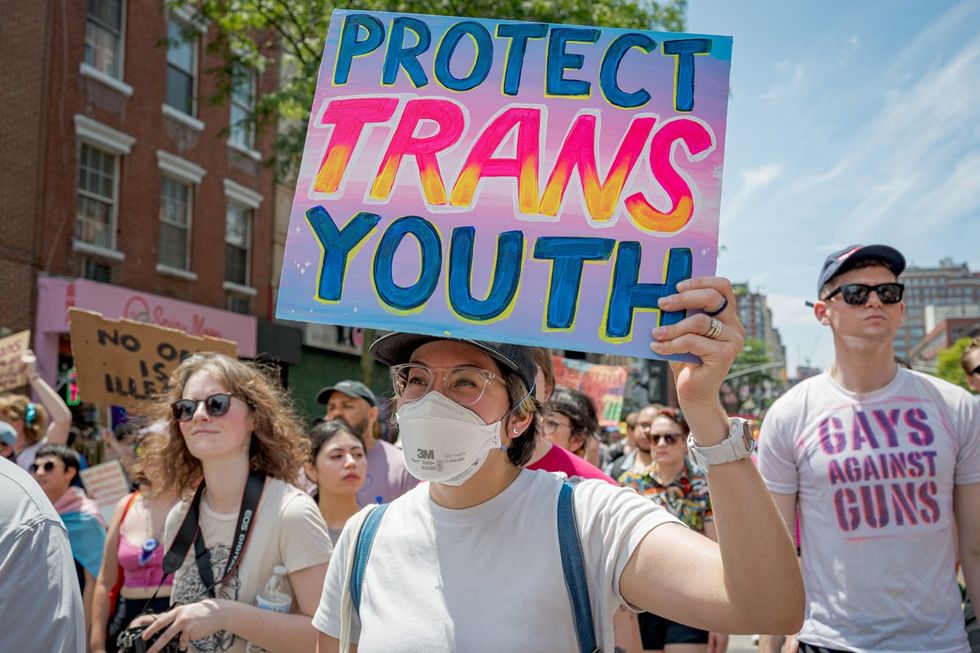 NYC LGBTQIA Pride Parade Protest 2025