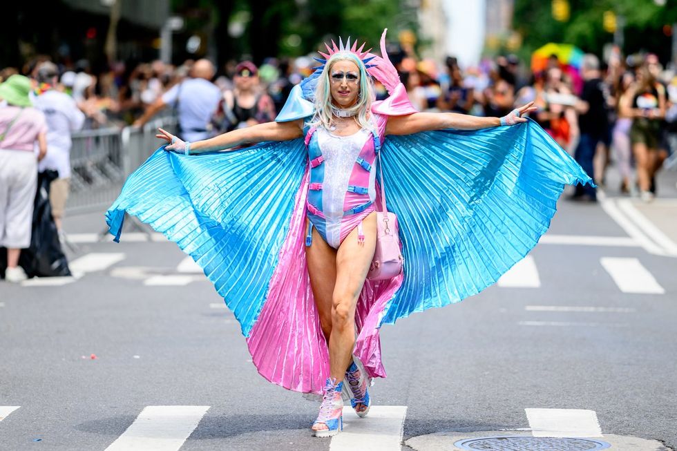 NYC LGBTQIA Pride Parade Protest 2025