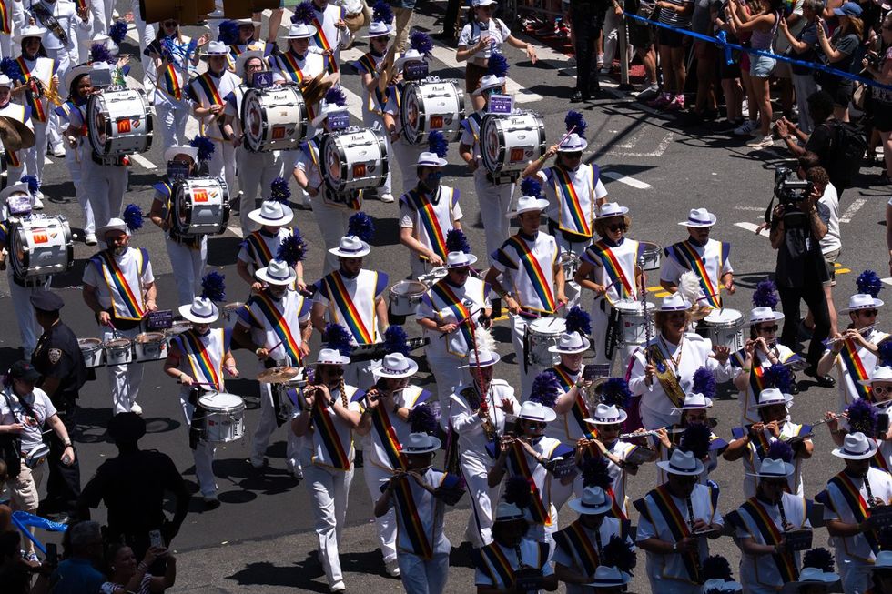 NYC LGBTQIA Pride Parade Protest 2025