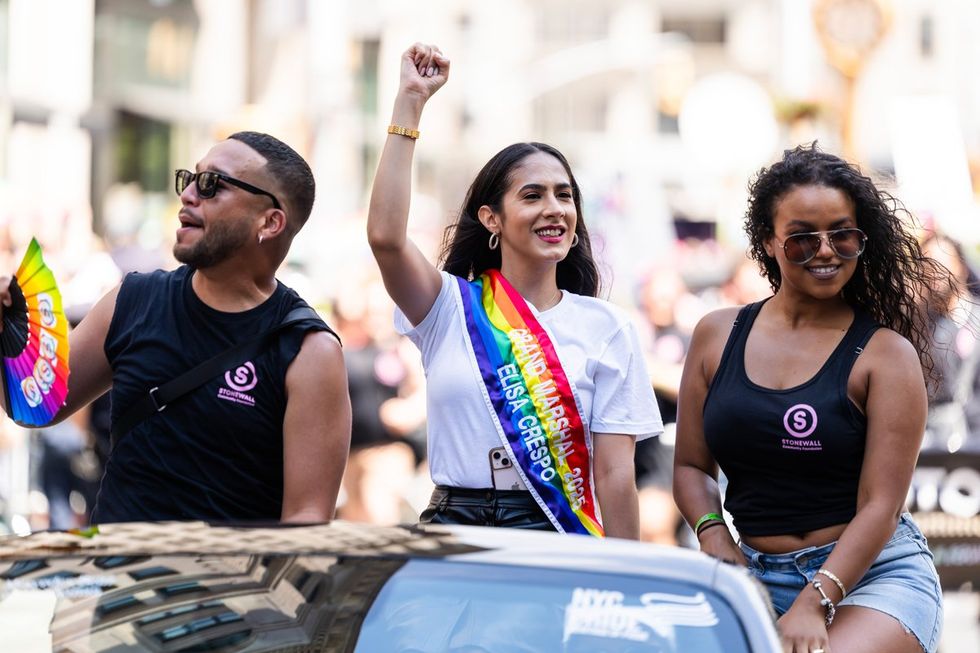 NYC LGBTQIA Pride Parade Protest 2025
