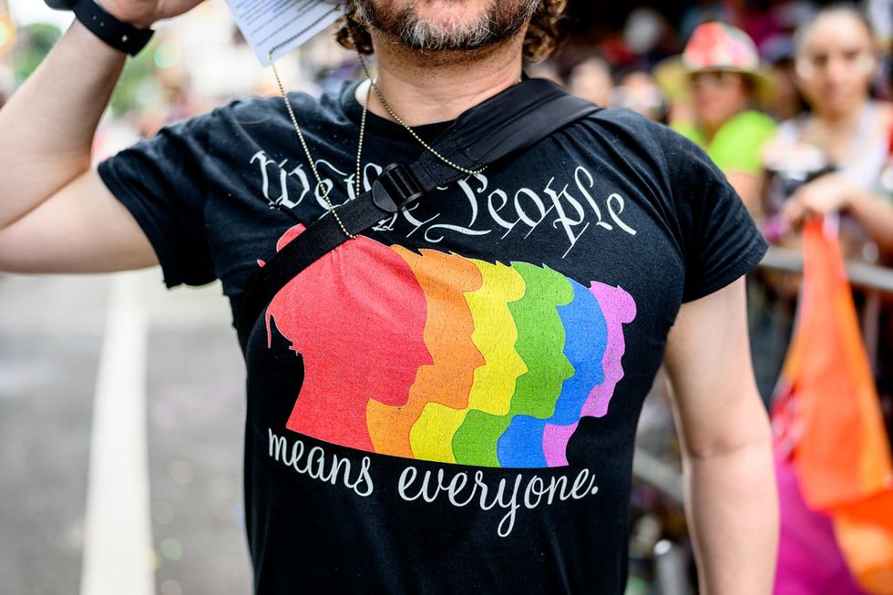 NYC LGBTQIA Pride Parade Protest 2025