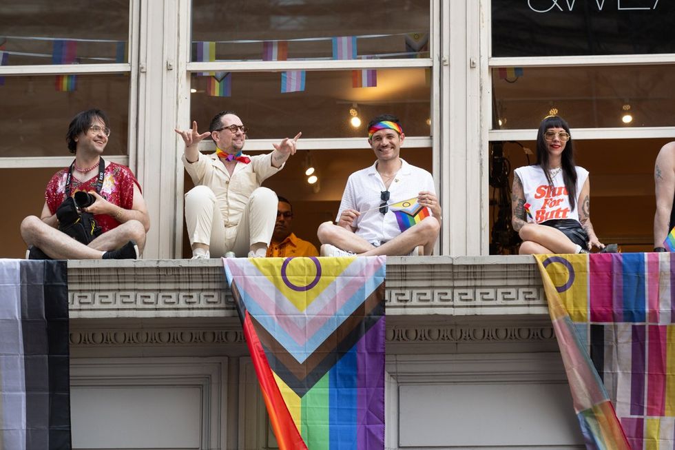 NYC LGBTQIA Pride Parade Protest 2025