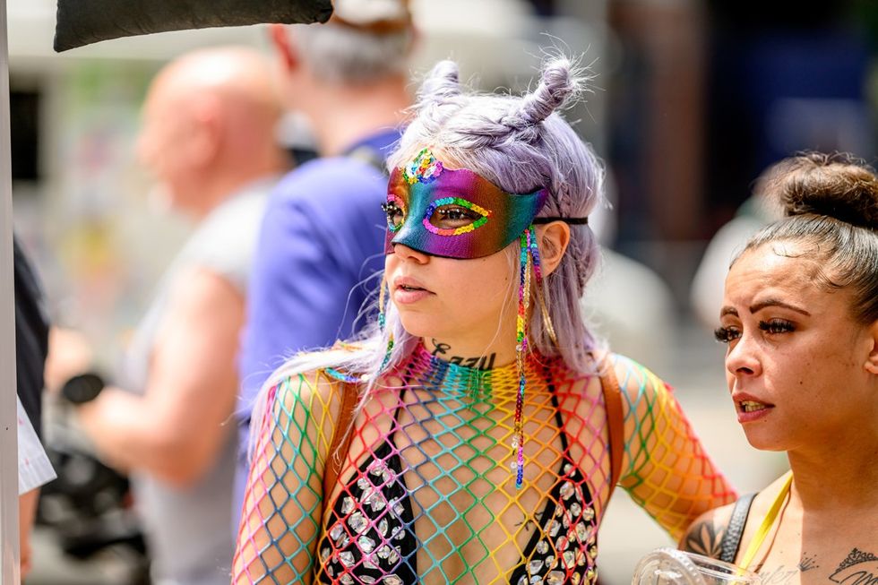 NYC LGBTQIA Pride Parade Protest 2025