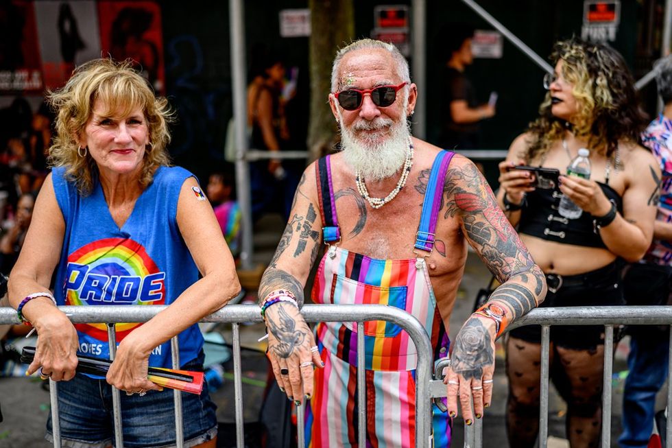 NYC LGBTQIA Pride Parade Protest 2025