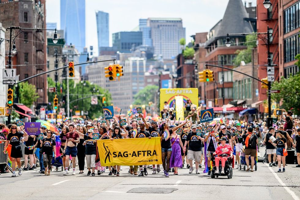 NYC LGBTQIA Pride Parade Protest 2025