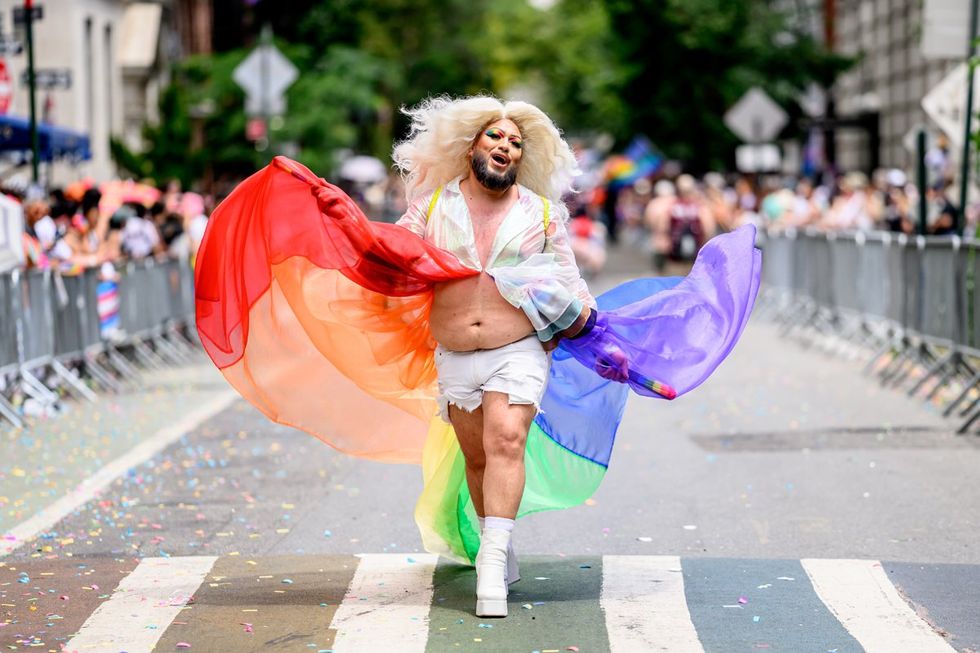 NYC LGBTQIA Pride Parade Protest 2025