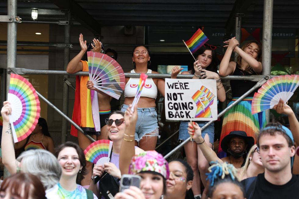 NYC LGBTQIA Pride Parade Protest 2025