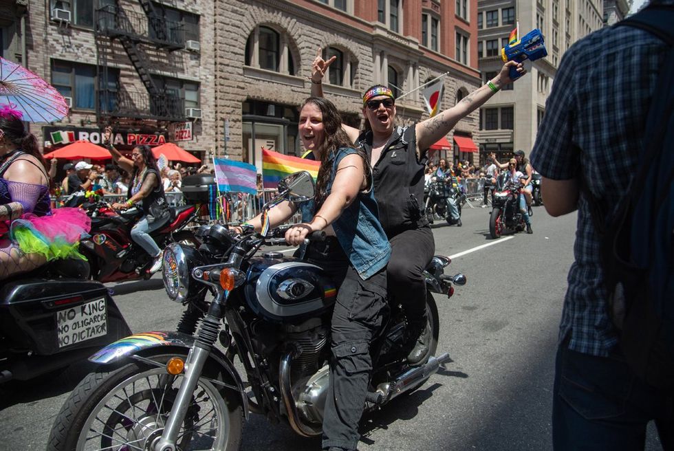 NYC LGBTQIA Pride Parade Protest 2025