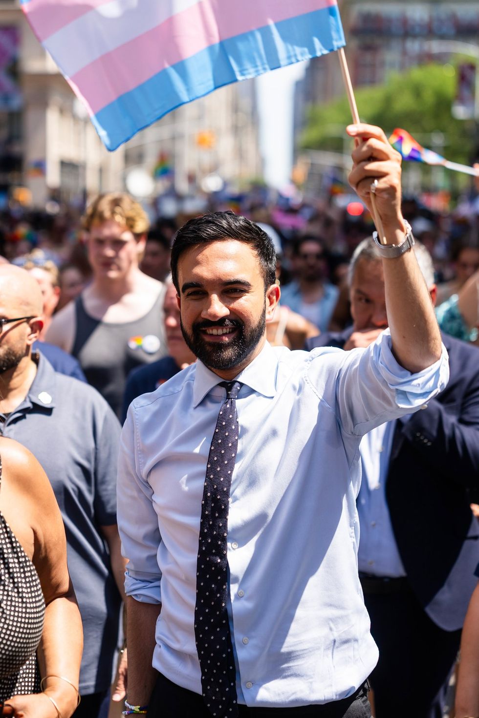 NYC LGBTQIA Pride Parade Protest 2025