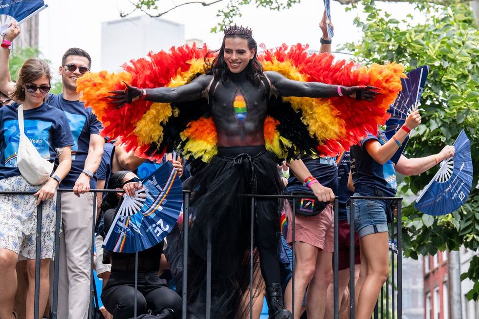 NYC LGBTQIA Pride Parade Protest 2025