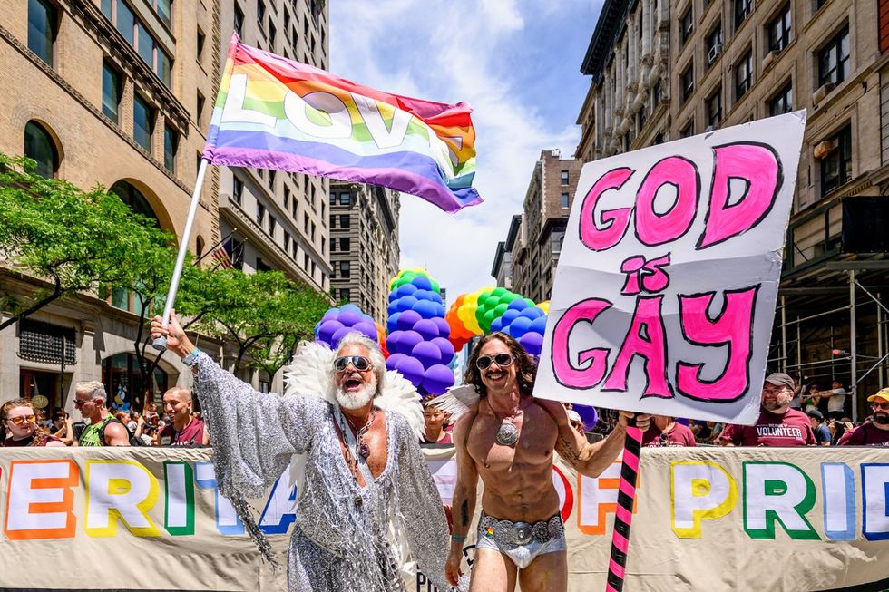 NYC LGBTQIA Pride Parade Protest 2025