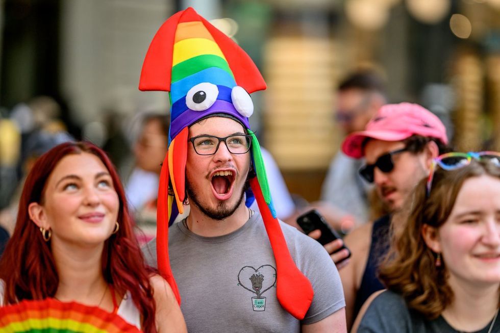 NYC LGBTQIA Pride Parade Protest 2025