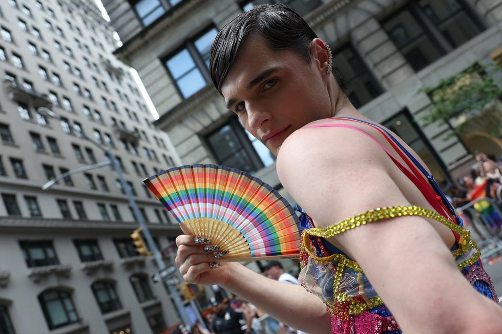 NYC LGBTQIA Pride Parade Protest 2025