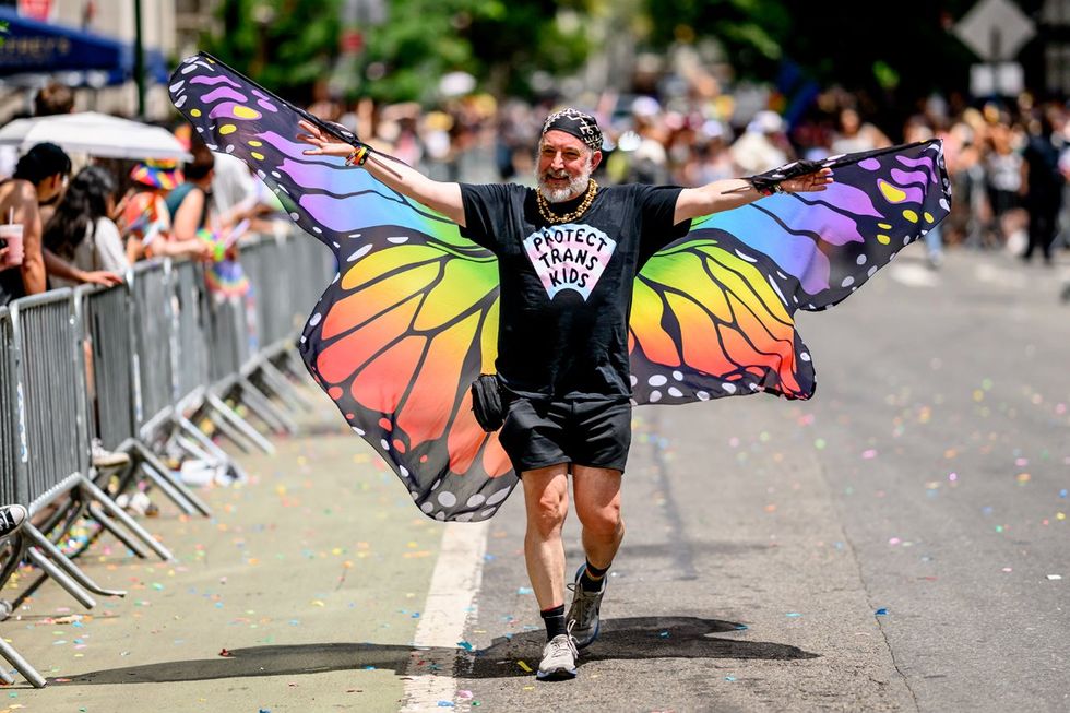 NYC LGBTQIA Pride Parade Protest 2025