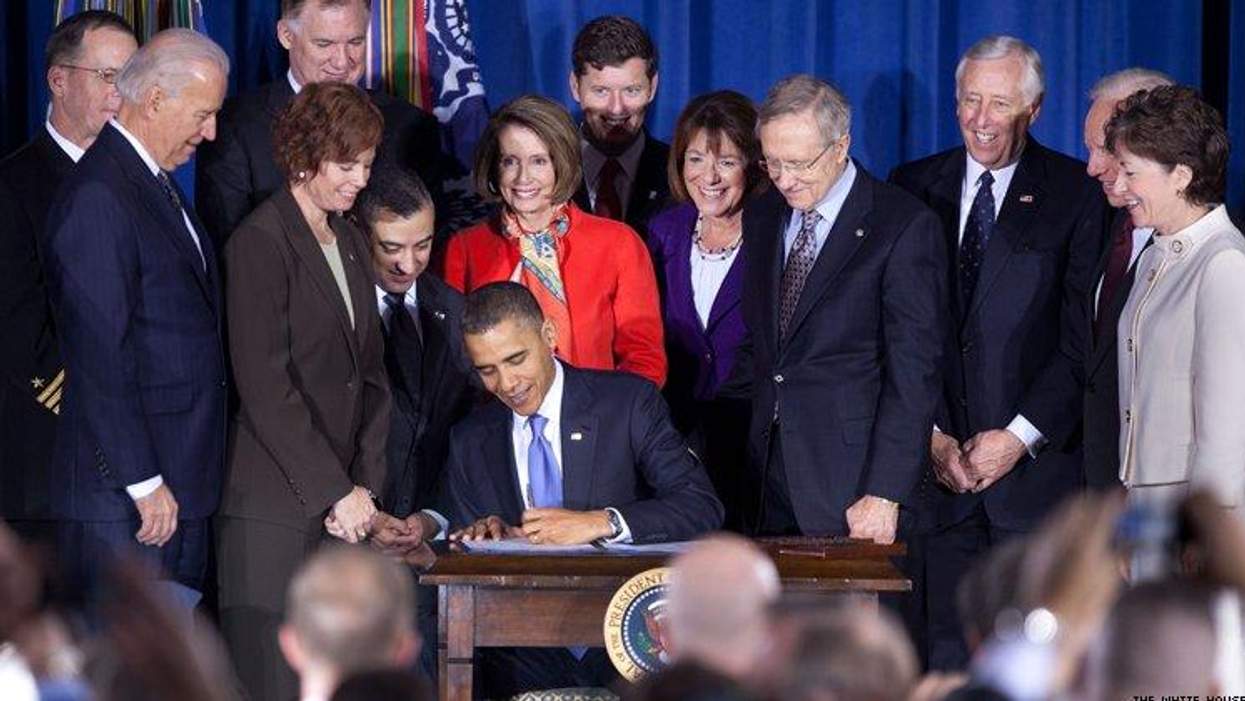 Obama signing DADT repeal