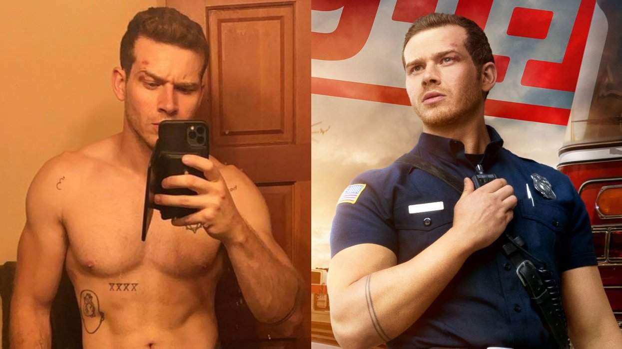 Oliver Stark via Instagram; on 9-1-1