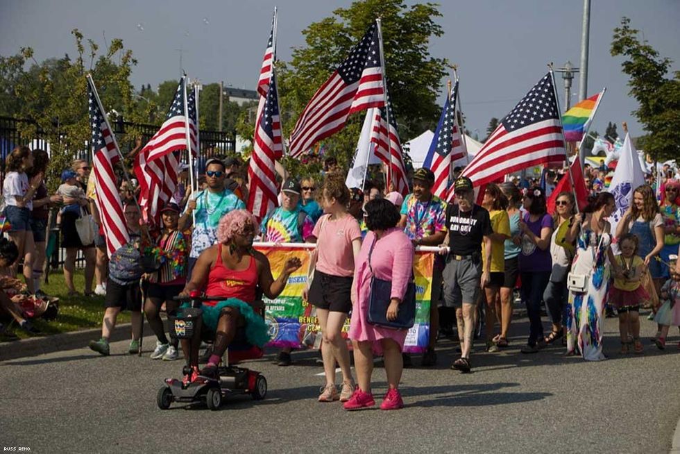 On June 29, 2019, an estimated 12,000 people attended Anchorage PrideFest and the Pride Parade.